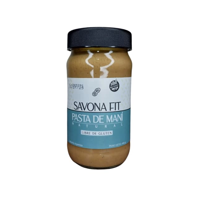 manteca de maní savona x400gr