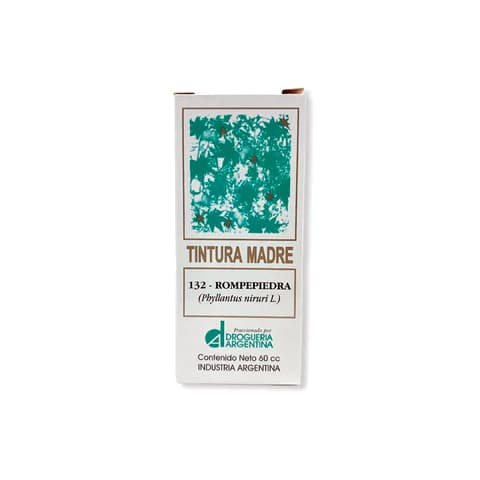 Tintura Madre de rompepiedra Drogueria Argentina x60ml