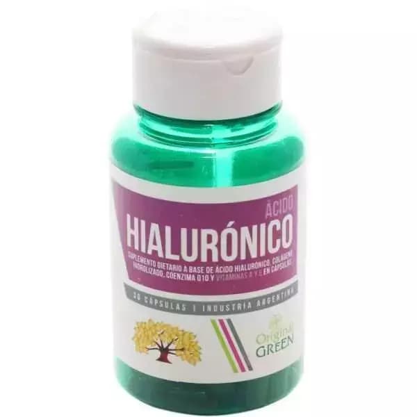 Acido hialurónico x30 comprimidos Original green