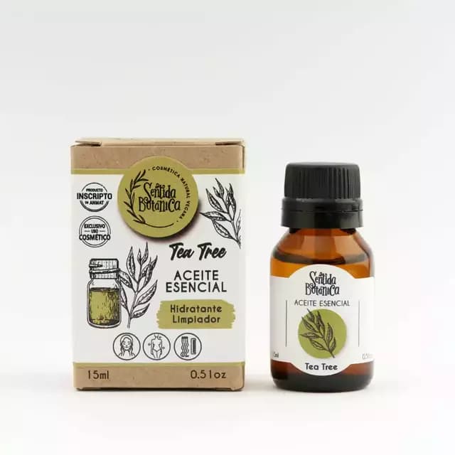 Aceite esencial TEA TREE o árbol de té.