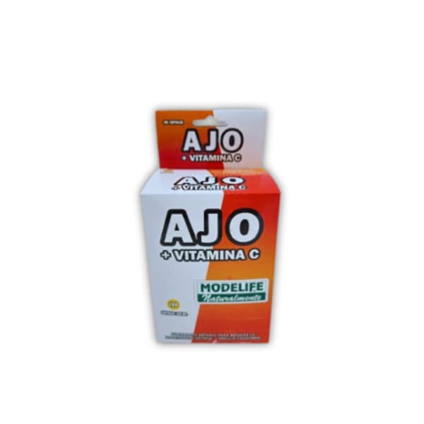 Ajo + vit c en blister Modelife