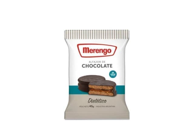 Alfajor de chocolate sin azúcar Merengo