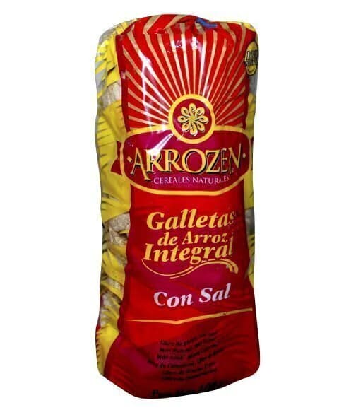 Galleta de arroz integral con sal 100 gr