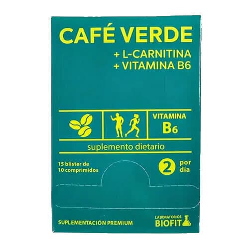 Cafe verde en blister Biofit