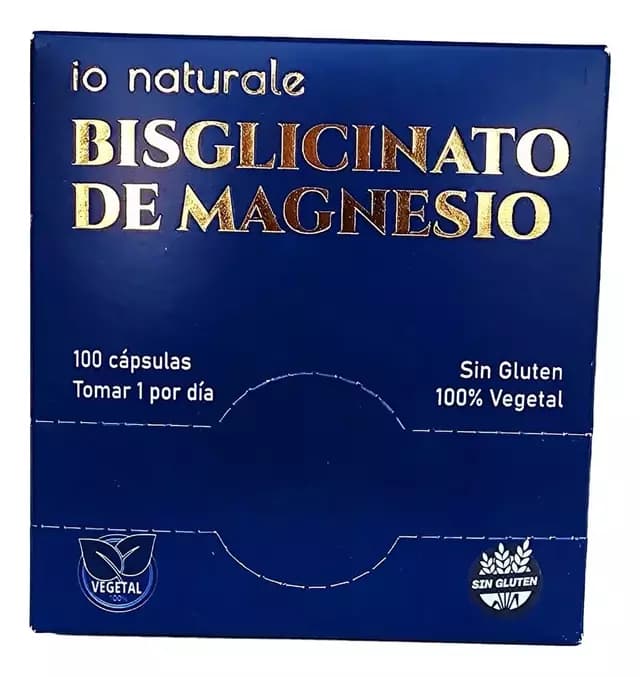 Bisglicinato de magnesio IO naturale en blister