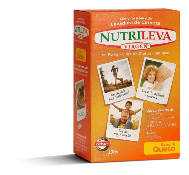 Levadura Nutricional sabor queso Nutrileva 200 gr