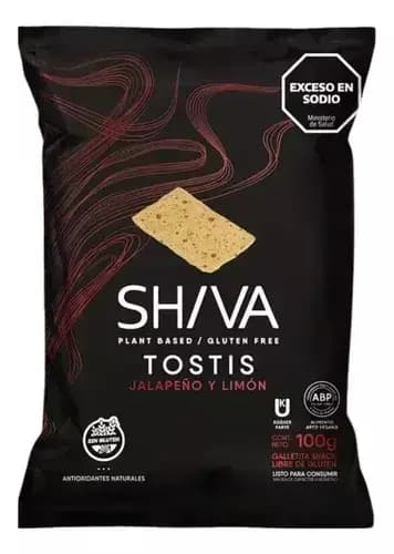 Shiva tostis jalapeño y limon sin tacc