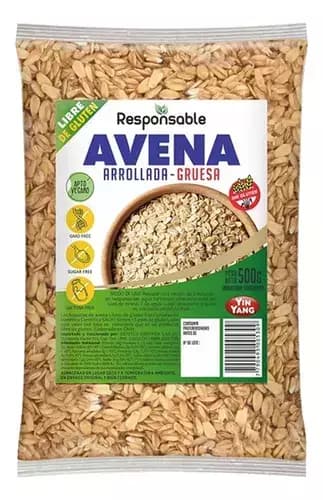 Avena instantánea sin TACC x500 gr Yinyang