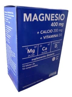 Magnesio 400mg + calcio+Vitamina D3 Blister Biofit