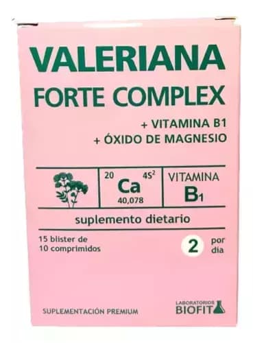 Valeriana forte complex blisterx10 comprimidos Biofit