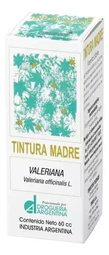 Tintura madre de valeriana Droguería argentina x60ml