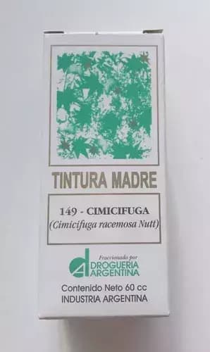 Tintura madre de Cimicifuga Drogueria argentina