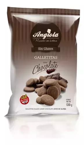 Galletitas de chocolate Angiolax130 gr