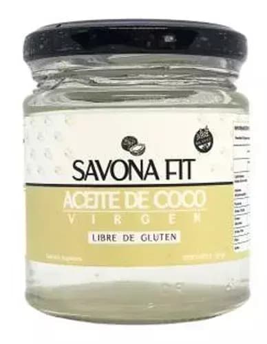 Aceite de coco virgen 200 gr Savona fit