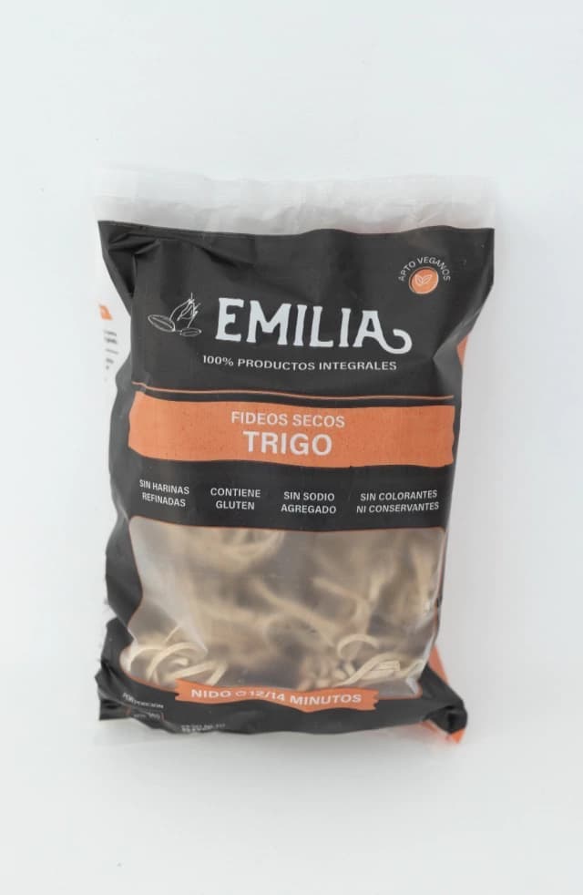 Fideos de trigo integral nido 500gr