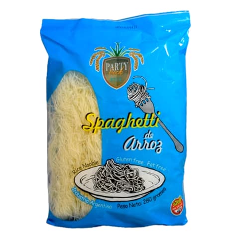 Fideos de arroz natural 280 gr argendiet party beck