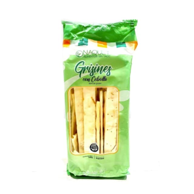 Naquet grisines de cebolla sin tacc