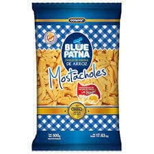 Fideos gluten Mostachol x500gr