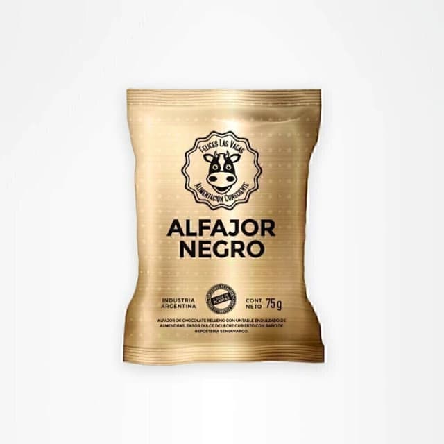 alfajor negro felices la vacas