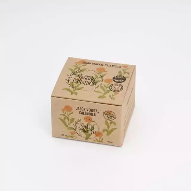 Jabon vegetal Caléndula Sentida Botanica