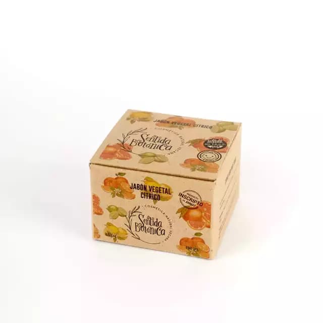Jabón vegetal Cítrico Sentida Botanica