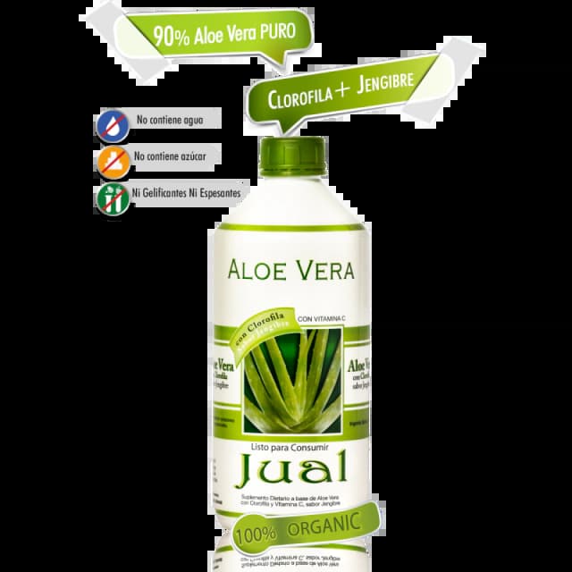 Aloe vera jual x500 ml con clorofila