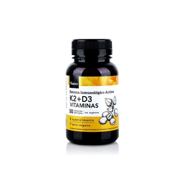 Capsulas k2 + d3 Natier