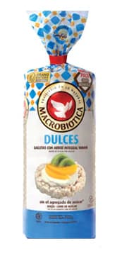 Galleta de arroz macrobioticas dulce Cerealko