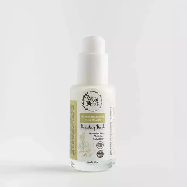 Crema Manos orquidea y nardo 60 ml Sentida Botanica