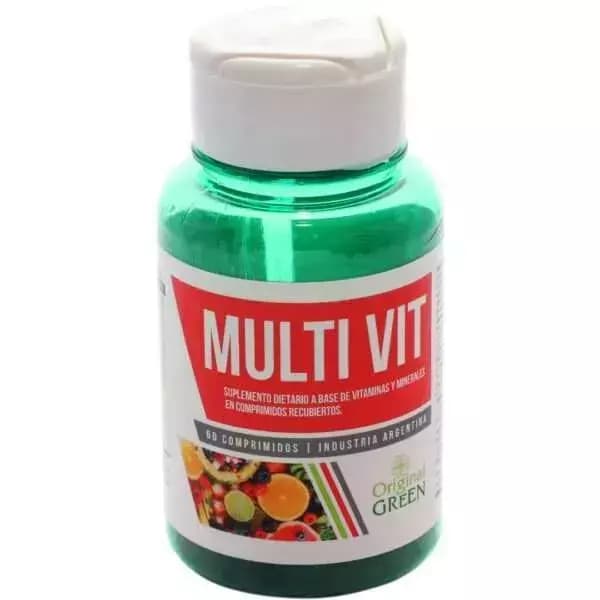 Multivitaminico x30 comprimidos Original green