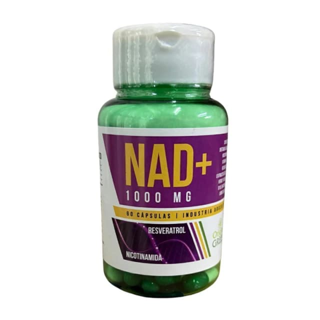NAD + Nicotinamida + Resveratrol X 60 Cápsulas Original Green