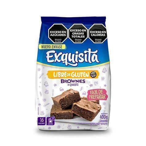 Premezcla para brownie sin tacc Exquisita