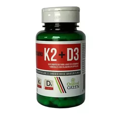 k2+d3 en comprimidos de Original green