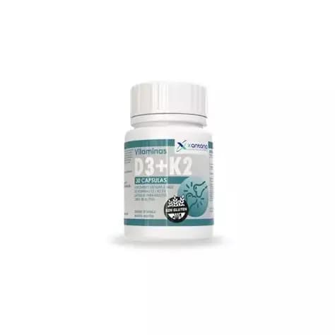 Vitamina d3 mas k2 de 30 comprimidos Xantana