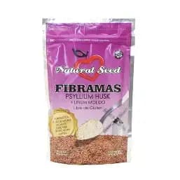 Fibramas Natural seed psyllium molido x200gr libre de gluten