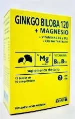 Ginkgo biloba + magnesio blister Biofit