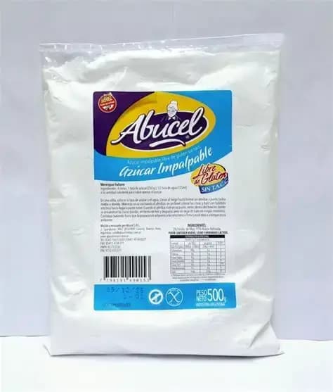 Azúcar impalpable x500 gr Abucel