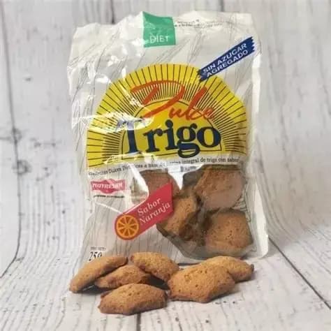 Nutresan galletitas integrales sabor naranja sin azúcar