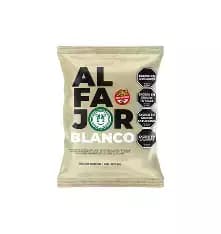 Alfajor blanco sin tacc vegano Felices las vacas