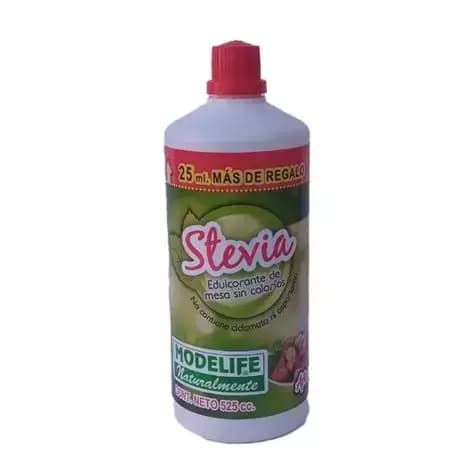 Edulcorante stevia x525 ml Modelife