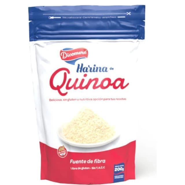 Harina de quinoa 200gr Dicomere libre de gluten