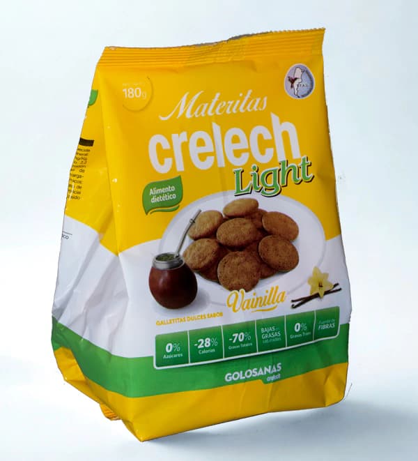 Materitas Crelech light de limon sin azúcar