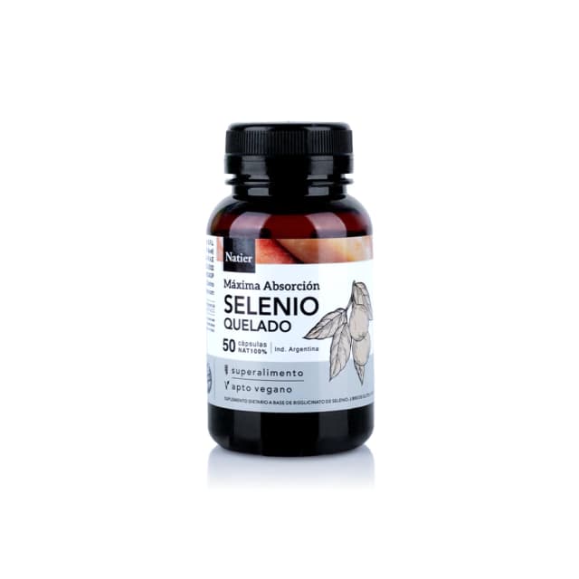 Selenio quelado x50 comprimidos Natier