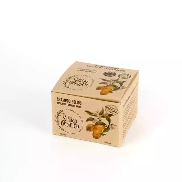 Shampoo sólido ANTICASPA/GRASO Sentida Botanica