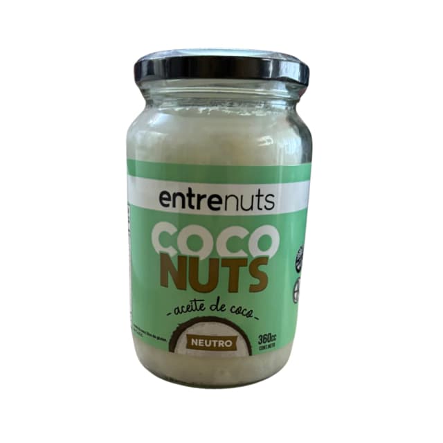 Aceite de coco neutro EntreNuts 360cc