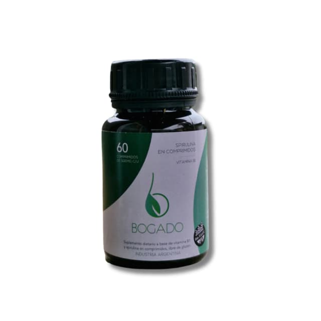 Spirulina con vitamina B1 60 comprimidos