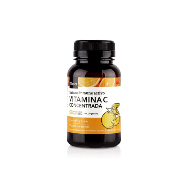 Vitamina C capsulas Natier