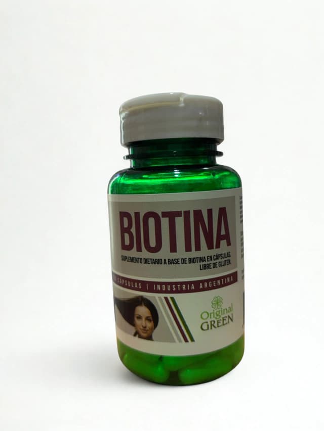 Biotina en capsulas Original Green