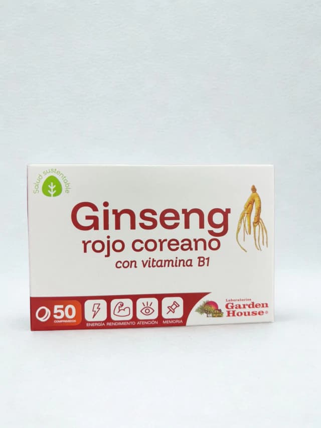 Ginsen rojo coreano x50 Garden house