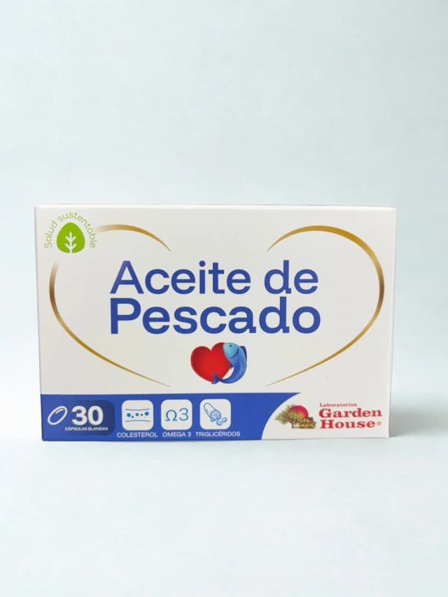 Aceite de pescado x30 Garden House